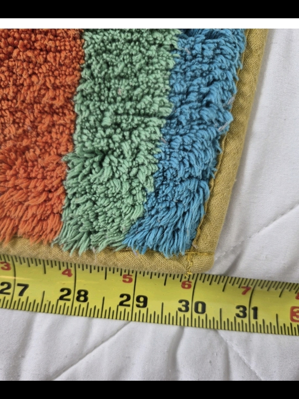 Natural Life Hey Good Lookin' Rainbow Bath Mat - Multicolor - Picture 5 of 6